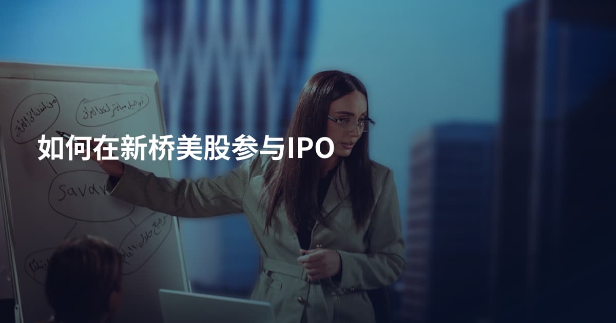 如何在新桥美股参与IPO