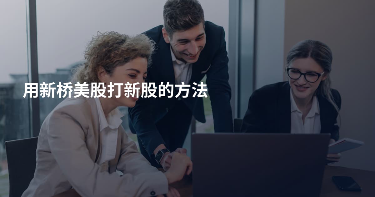用新桥美股打新股的方法