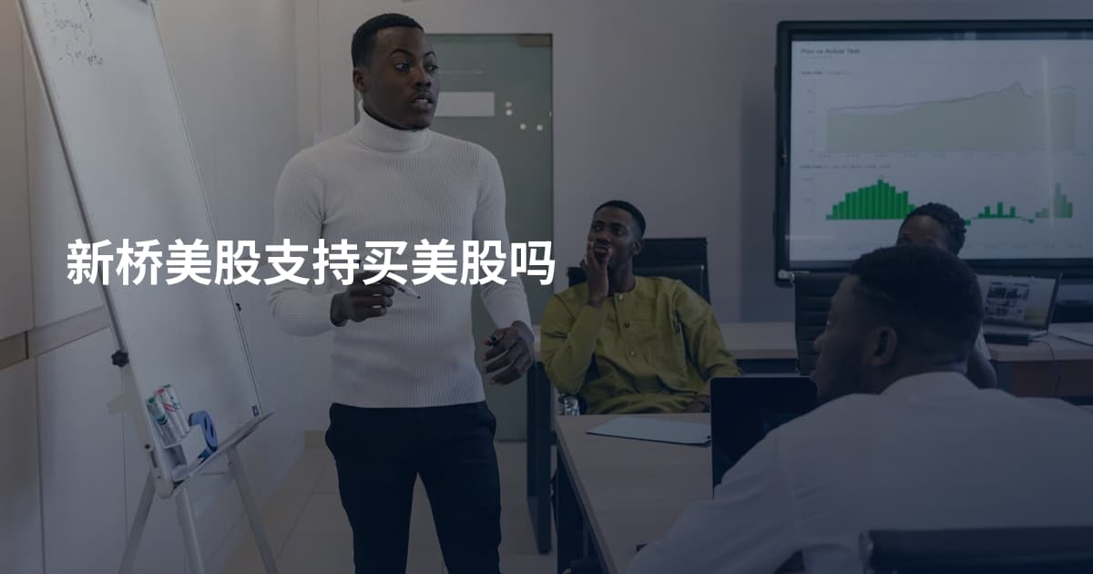 新桥美股支持买美股吗