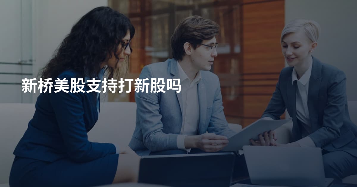 新桥美股支持打新股吗