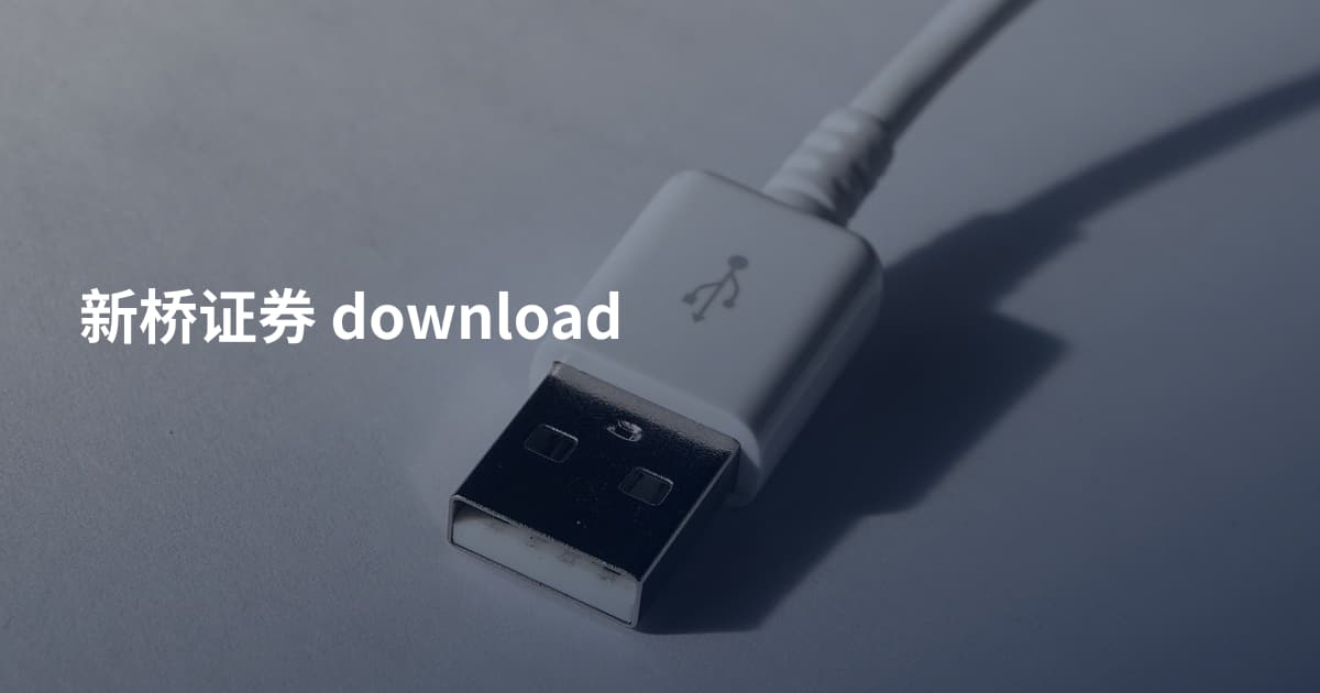 新桥证券 download