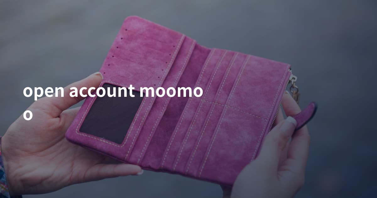 open account moomoo