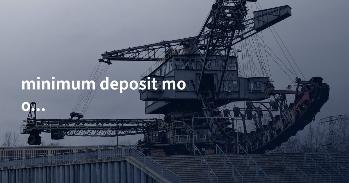 minimum deposit moomoo