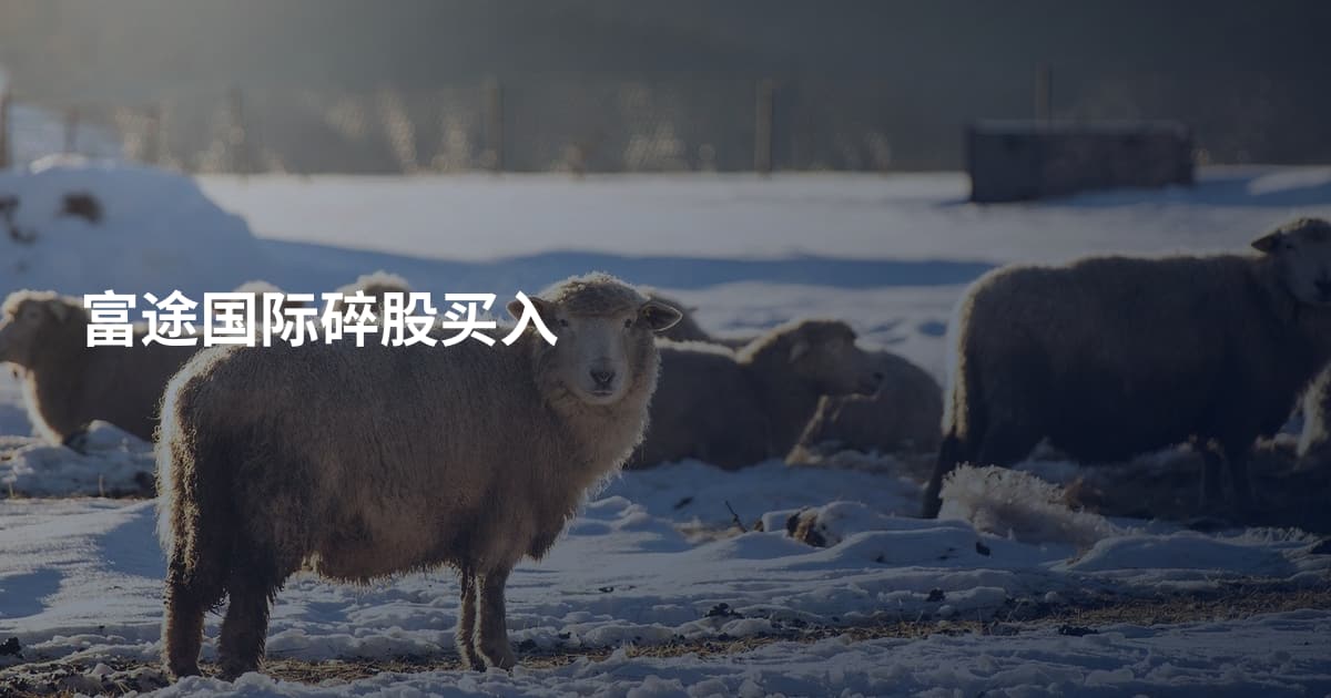 富途国际碎股买入
