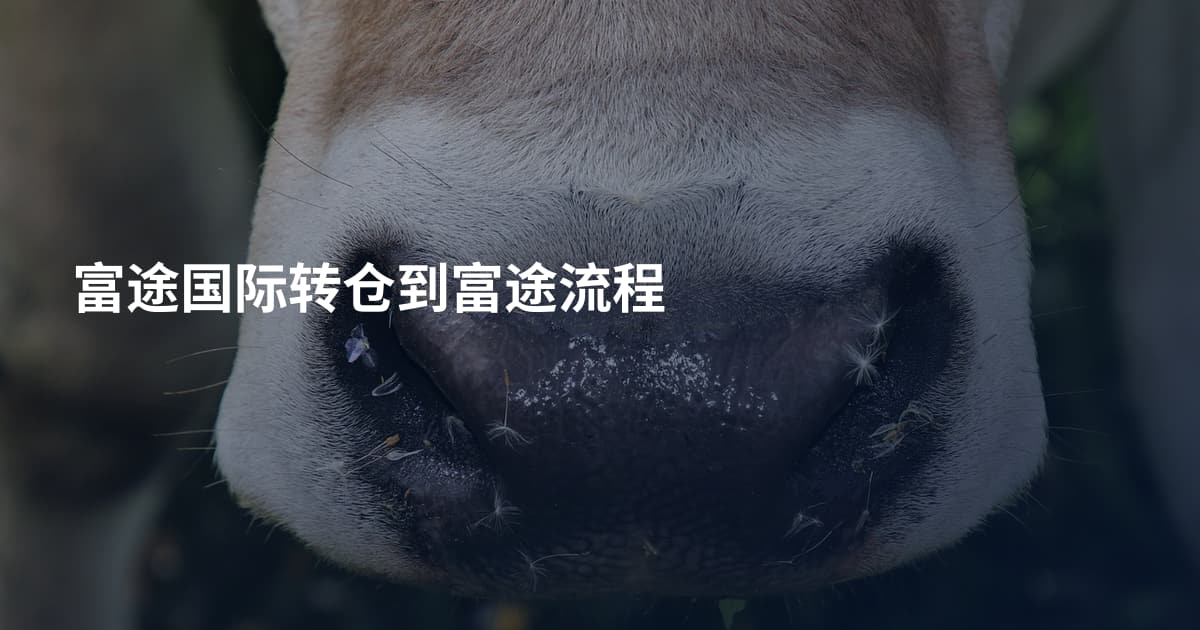富途国际转仓到富途流程