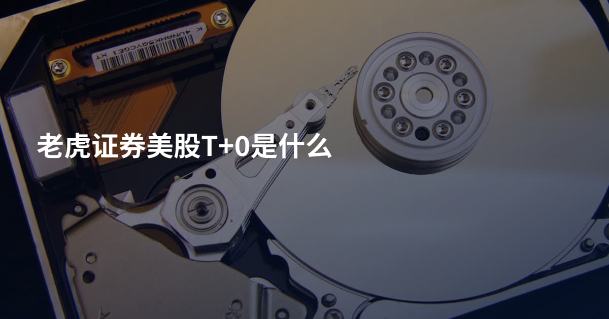 老虎证券美股T+0是什么