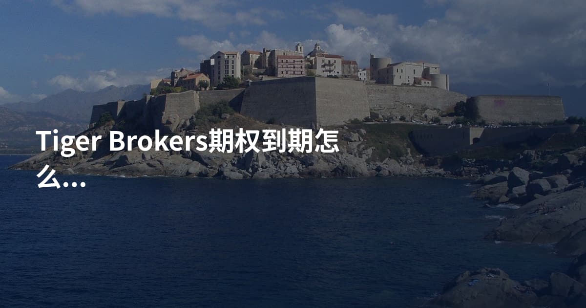 Tiger Brokers期权到期怎么处理
