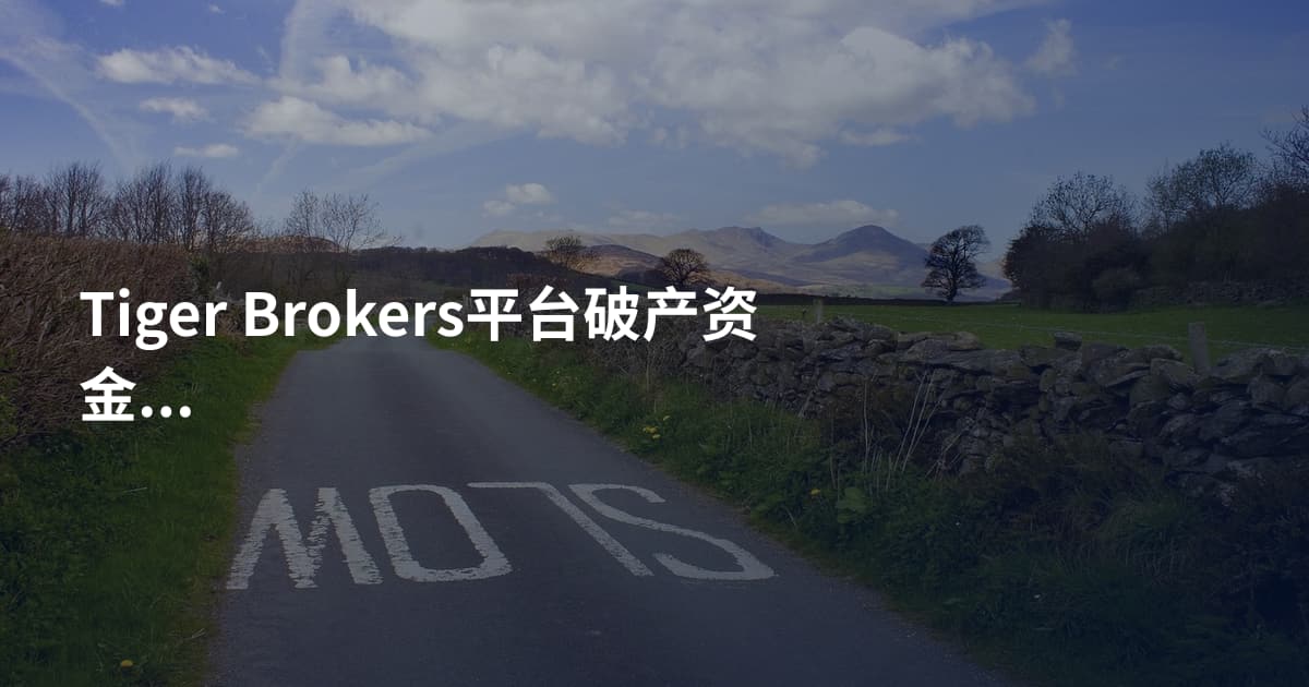 Tiger Brokers平台破产资金怎么办
