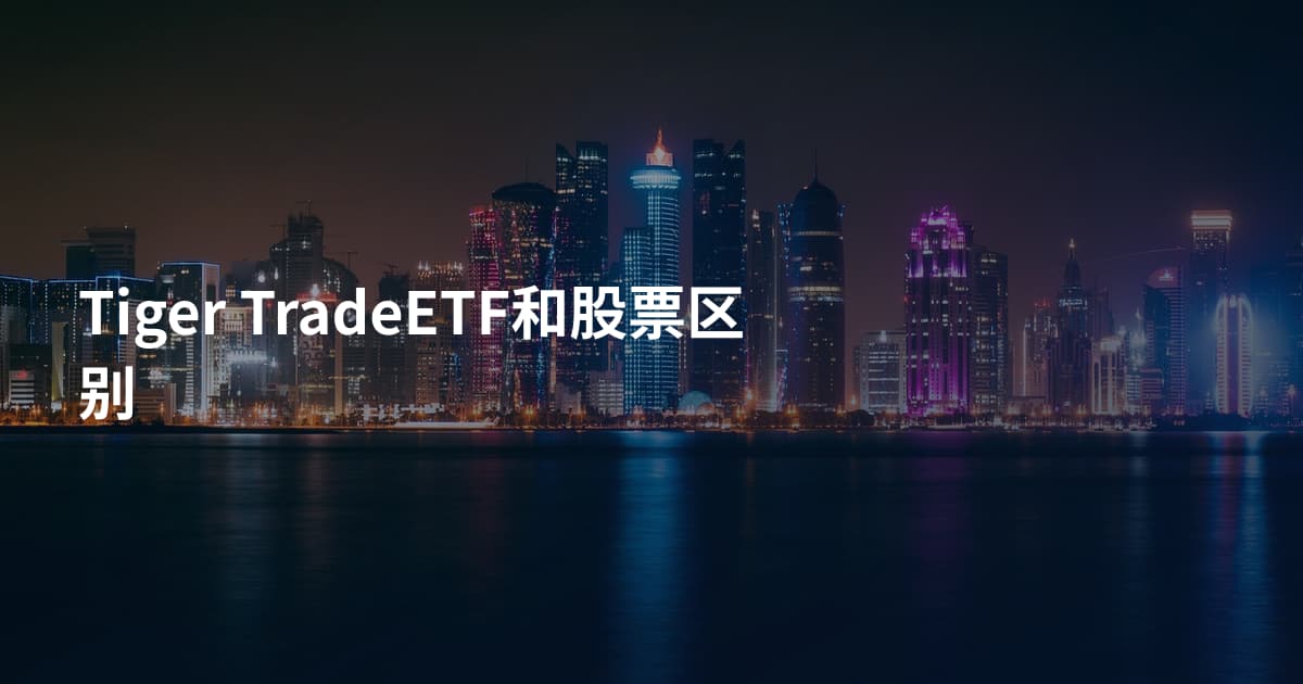 Tiger TradeETF和股票区别