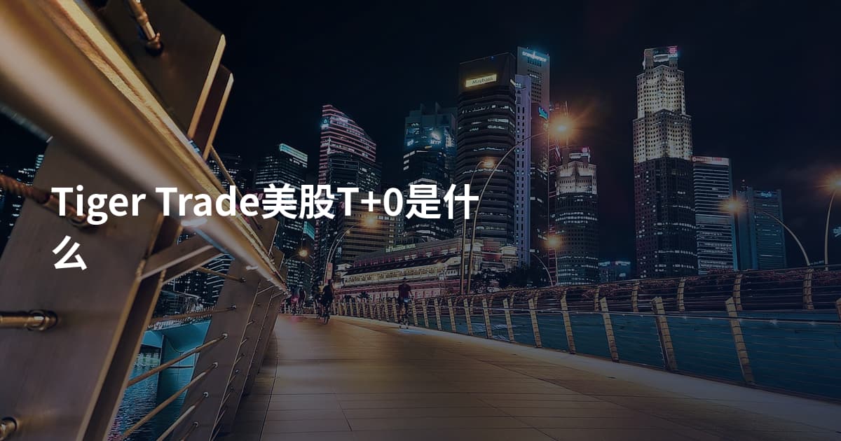 Tiger Trade美股T+0是什么