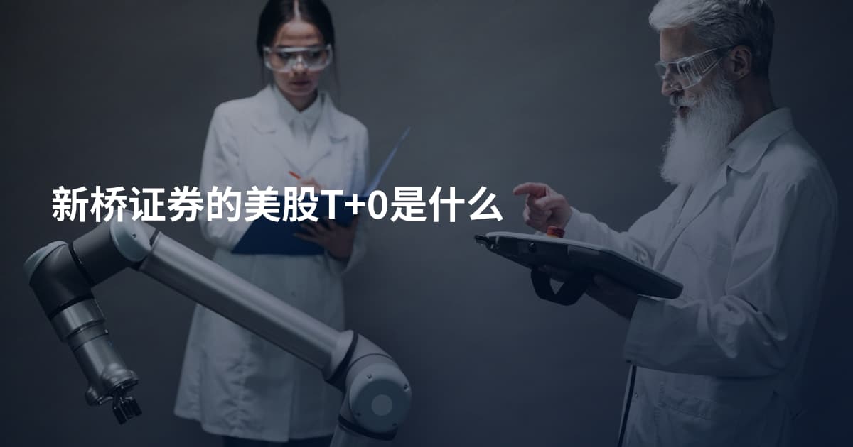 新桥证券的美股T+0是什么