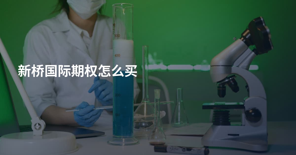 新桥国际期权怎么买