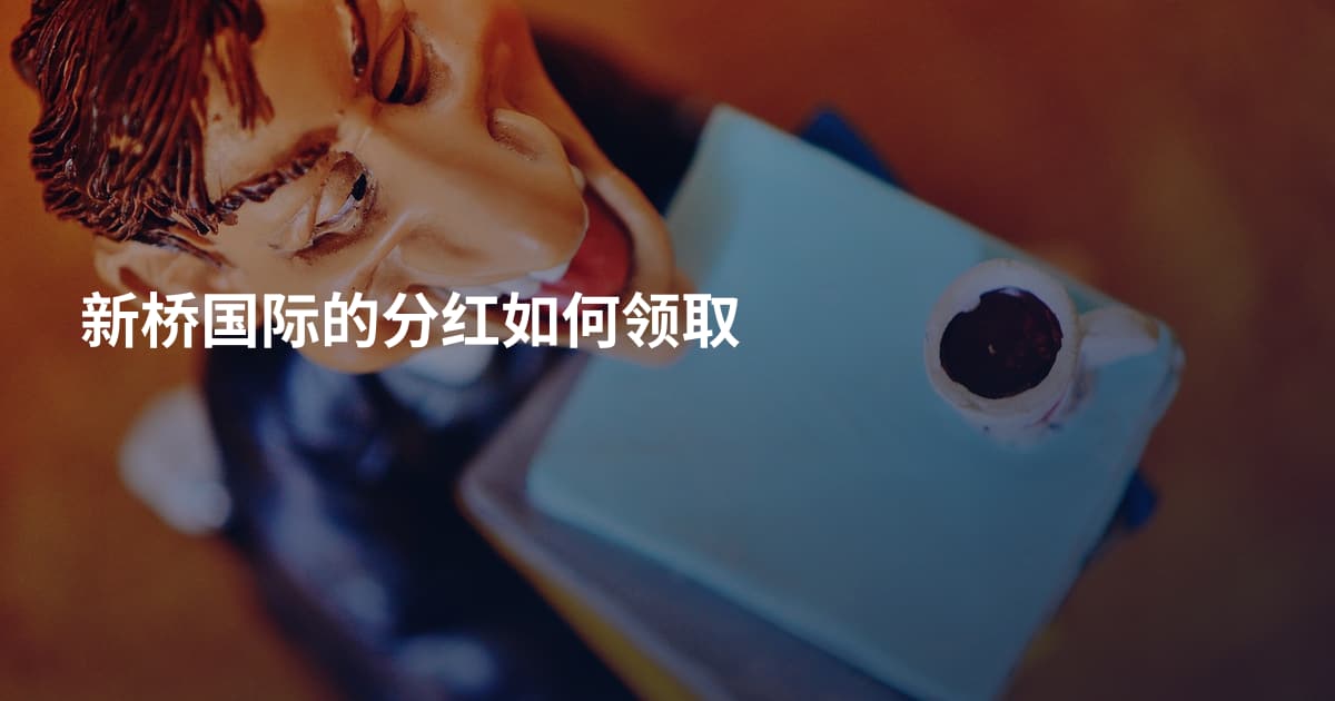 新桥国际的分红如何领取
