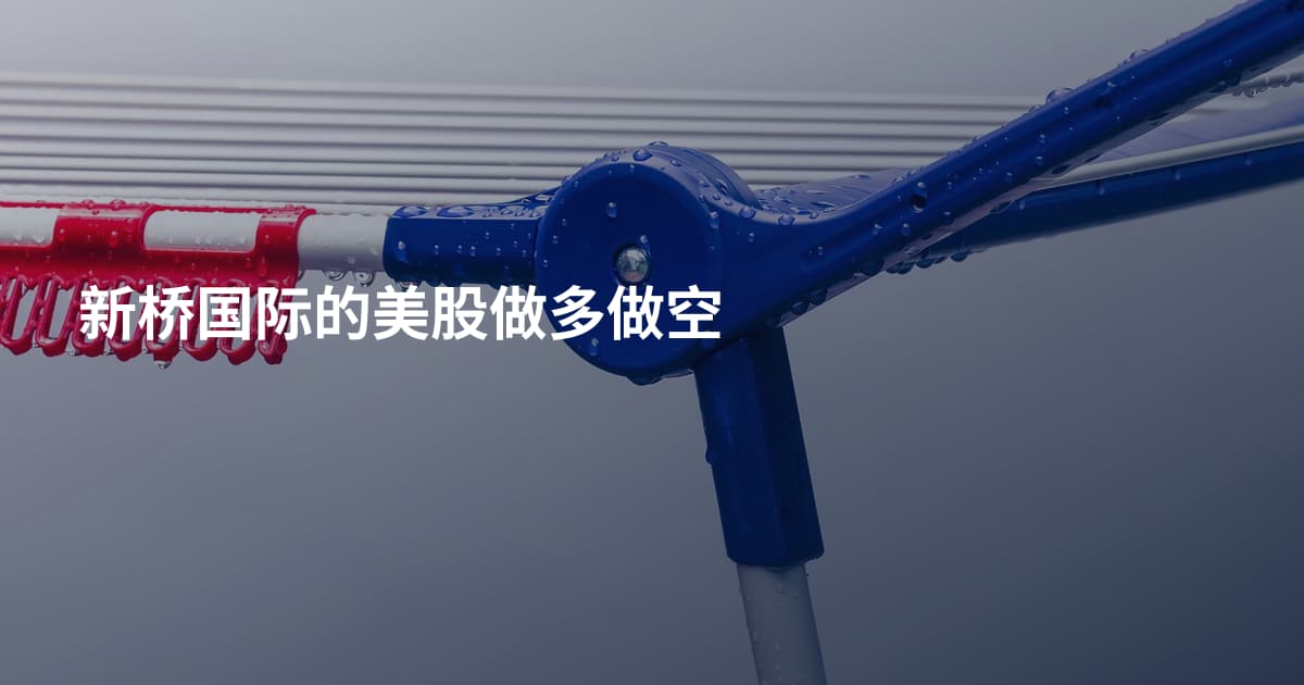 新桥国际的美股做多做空