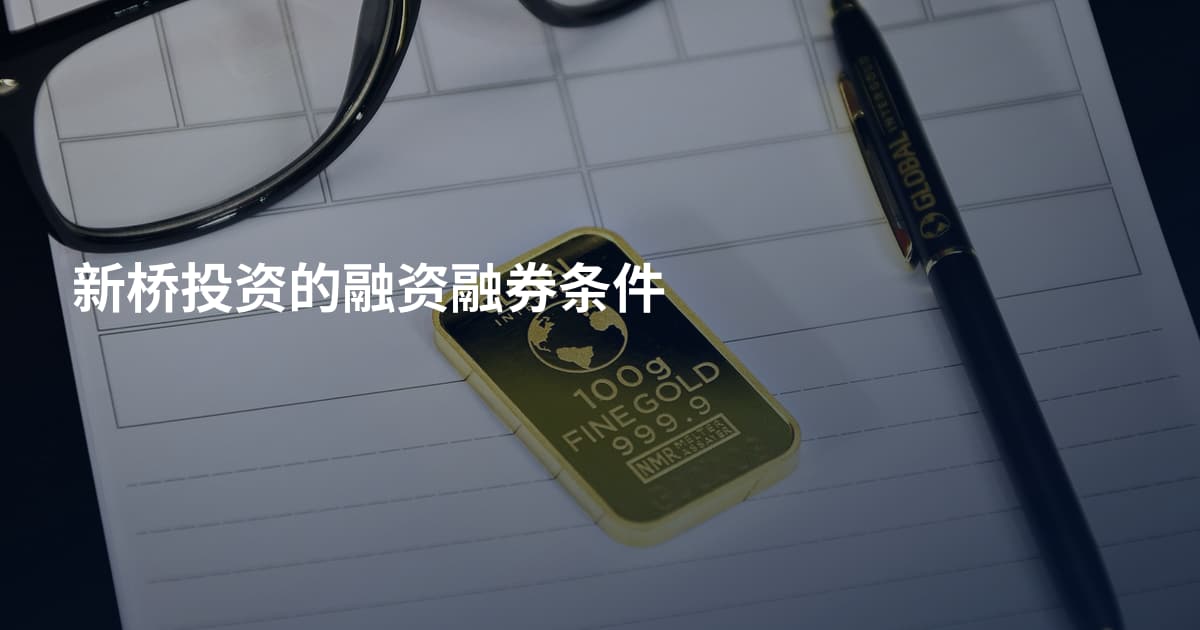 新桥投资的融资融券条件