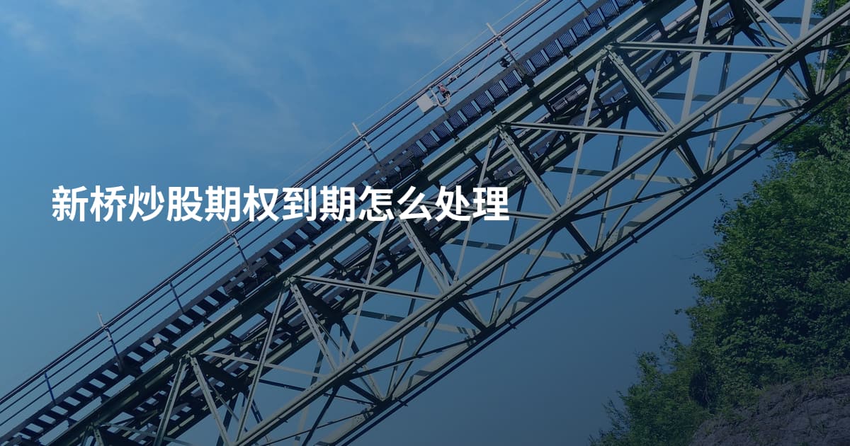 新桥炒股期权到期怎么处理