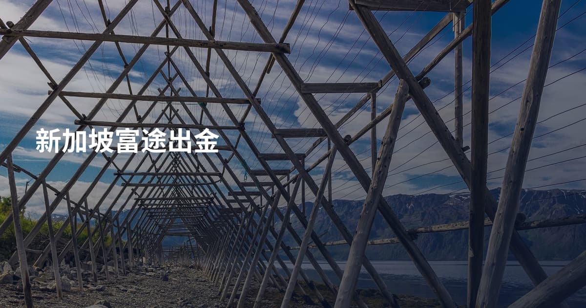 新加坡富途出金