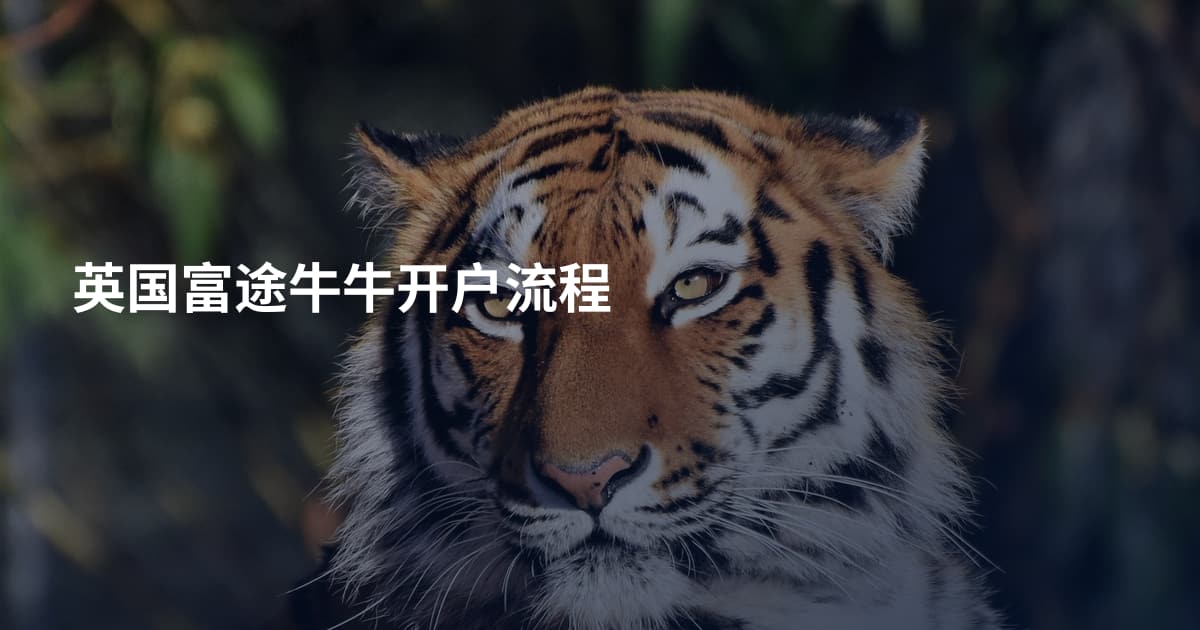 英国富途牛牛开户流程
