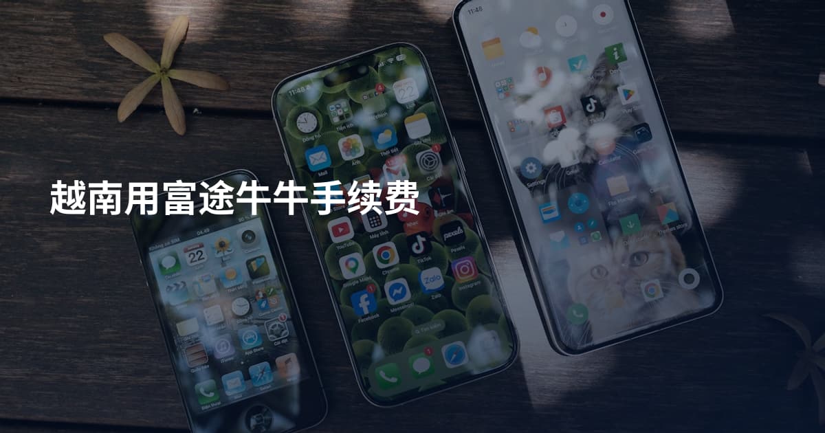 越南用富途牛牛手续费