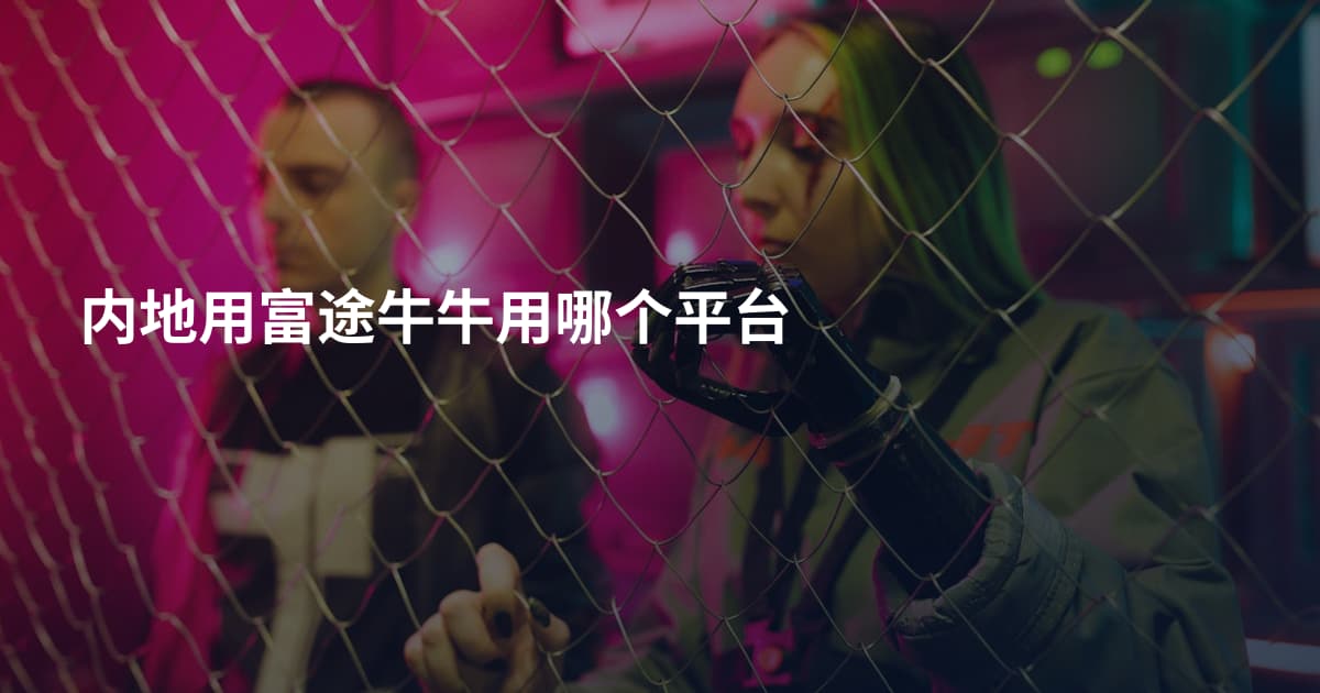 内地用富途牛牛用哪个平台