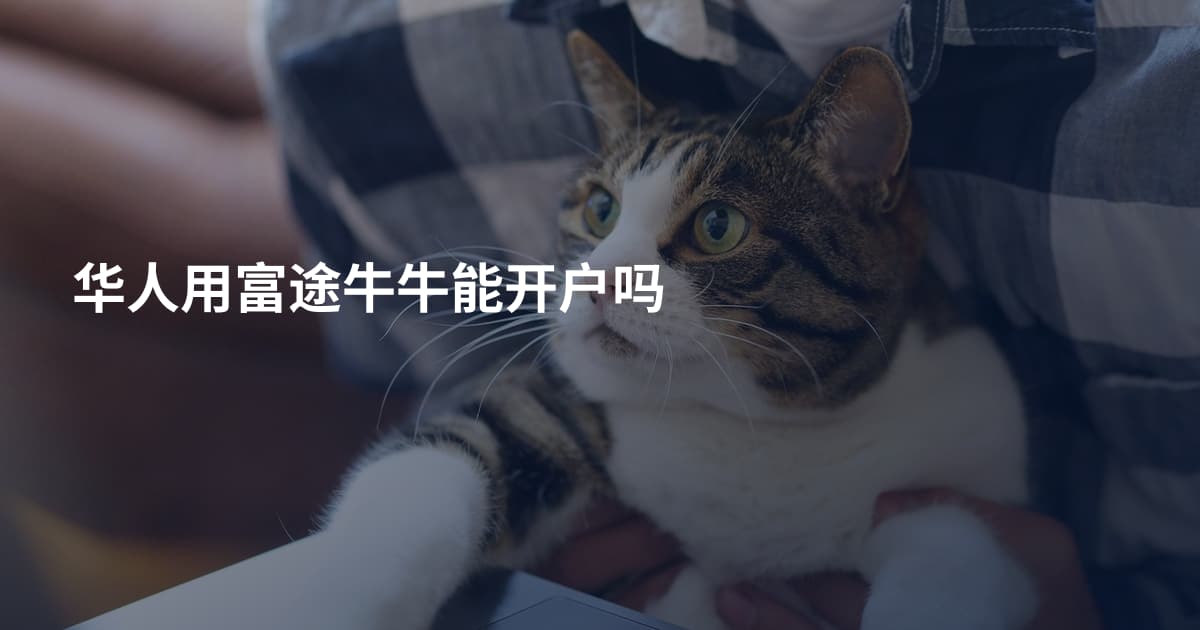 华人用富途牛牛能开户吗