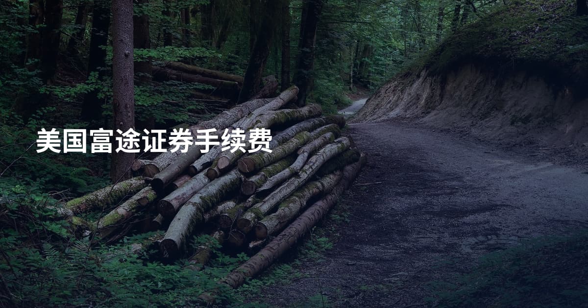 美国富途证券手续费