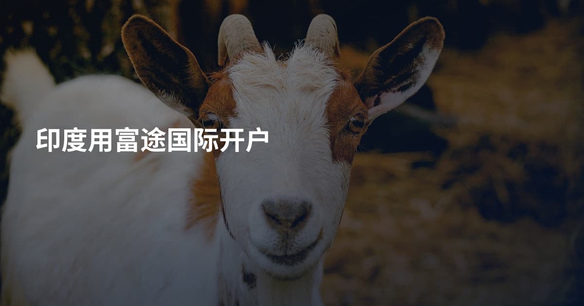 印度用富途国际开户