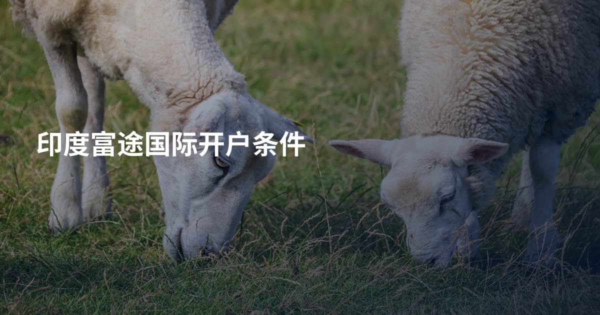 印度富途国际开户条件