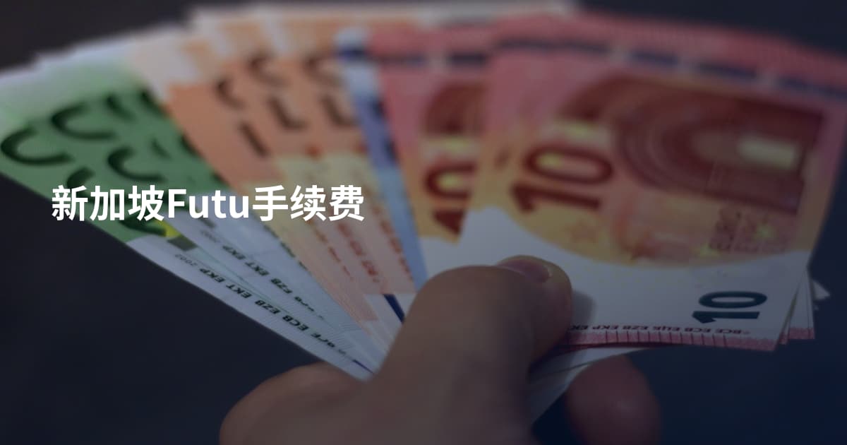 新加坡Futu手续费