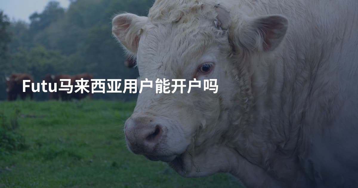 Futu马来西亚用户能开户吗