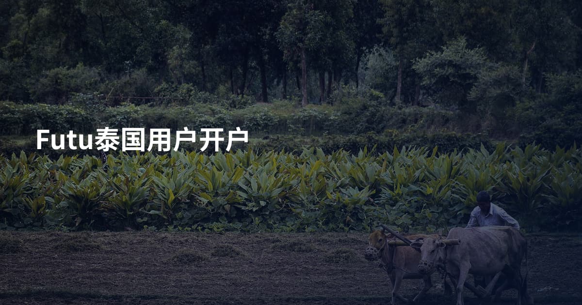 Futu泰国用户开户