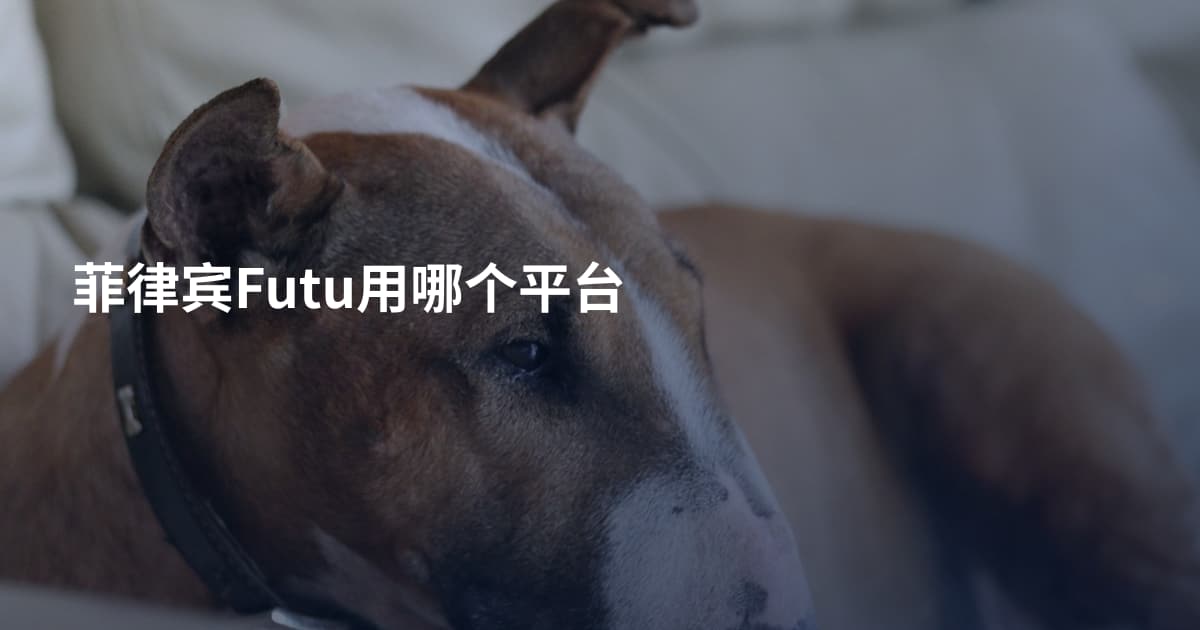 菲律宾Futu用哪个平台
