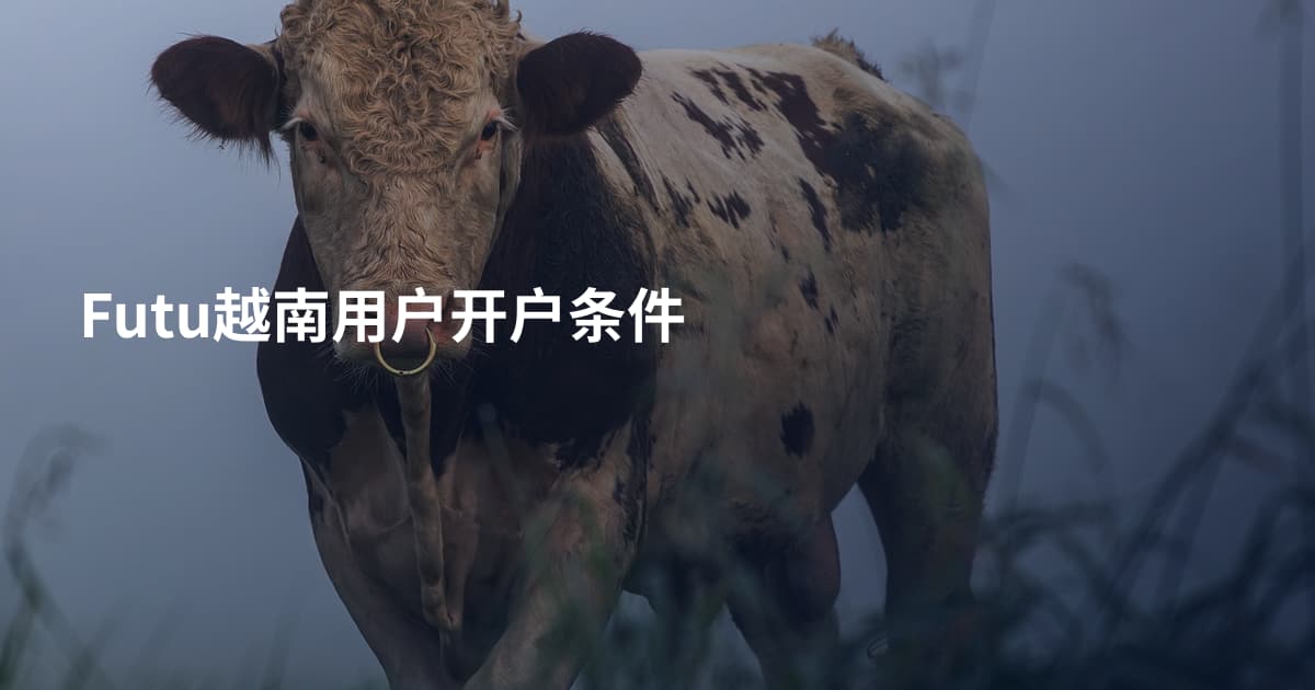 Futu越南用户开户条件