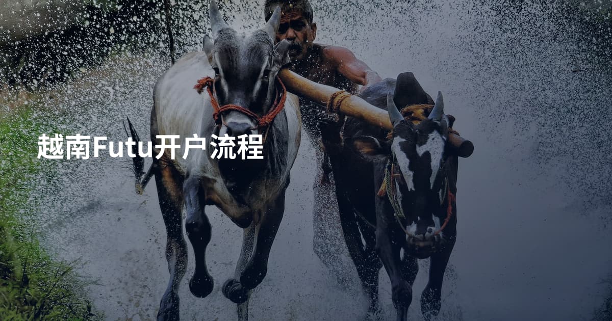 越南Futu开户流程