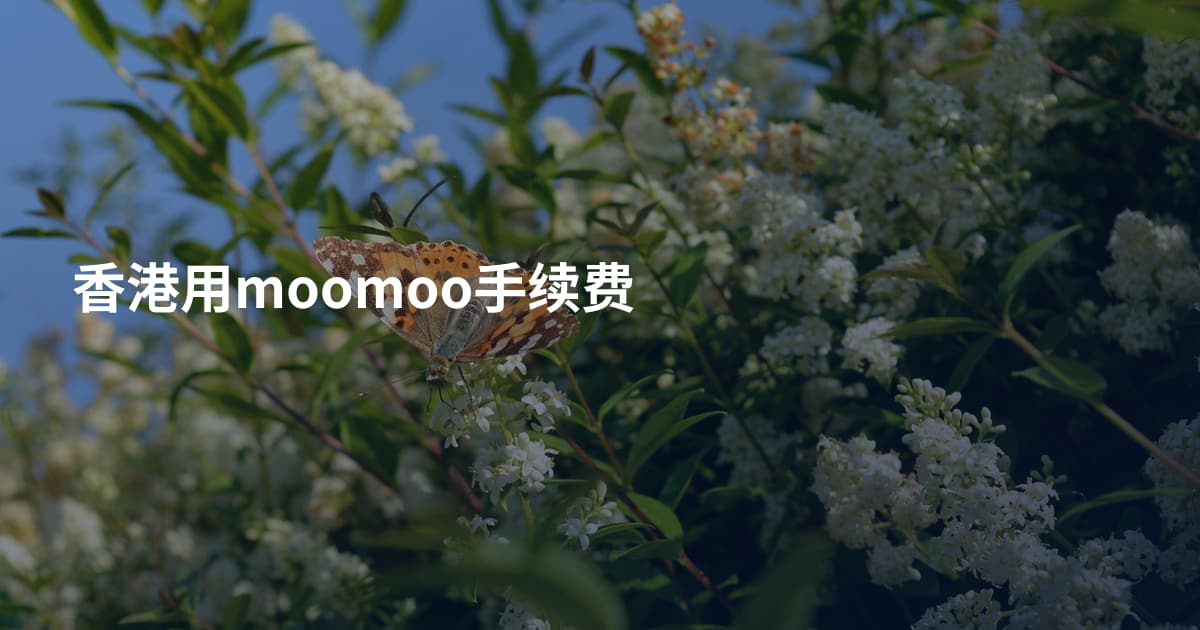 香港用moomoo手续费