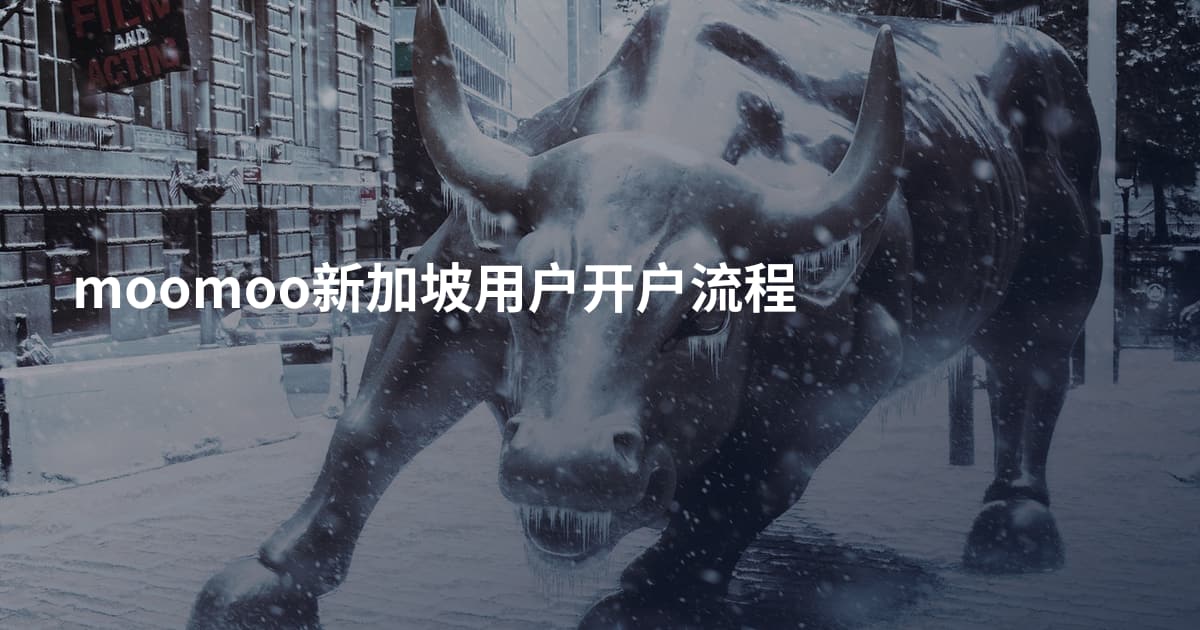moomoo新加坡用户开户流程