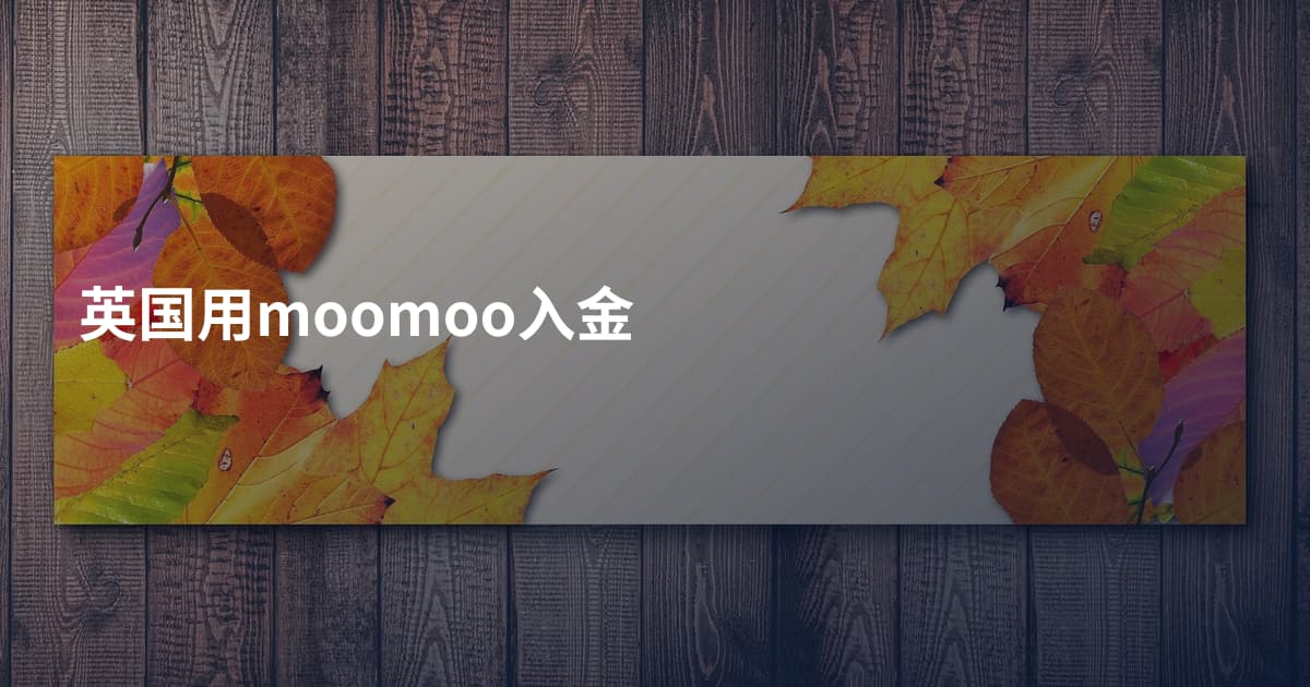 英国用moomoo入金