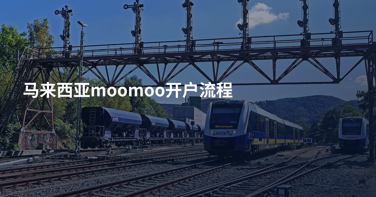 马来西亚moomoo开户流程