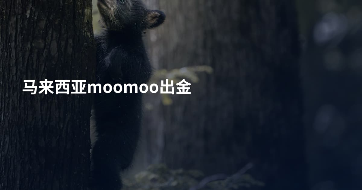 马来西亚moomoo出金