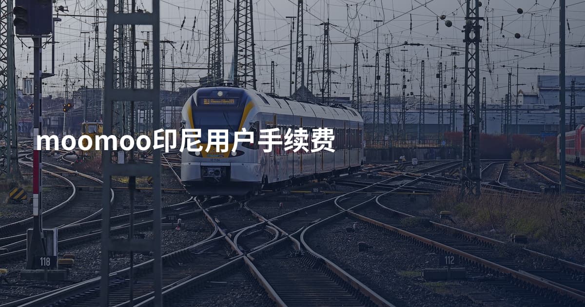 moomoo印尼用户手续费