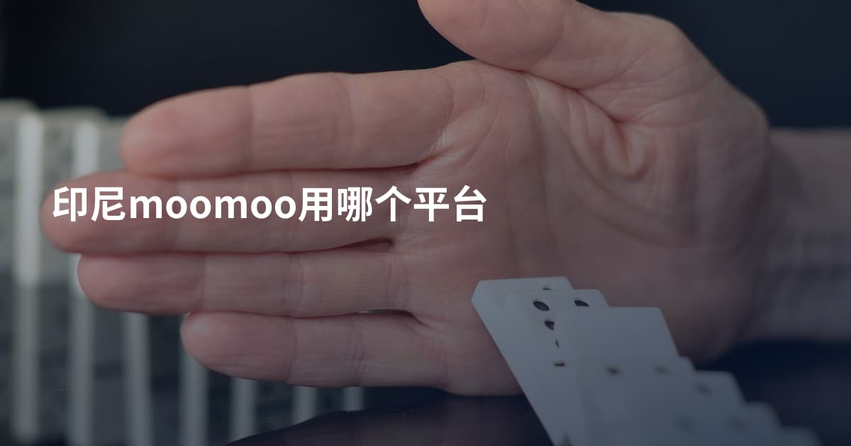 印尼moomoo用哪个平台
