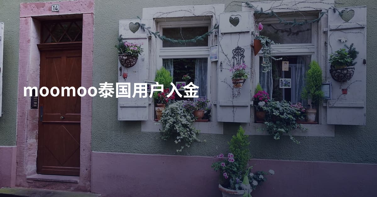 moomoo泰国用户入金