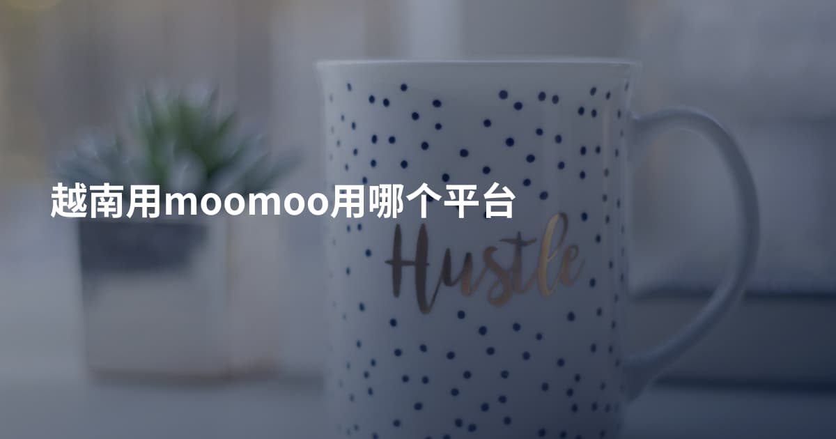越南用moomoo用哪个平台