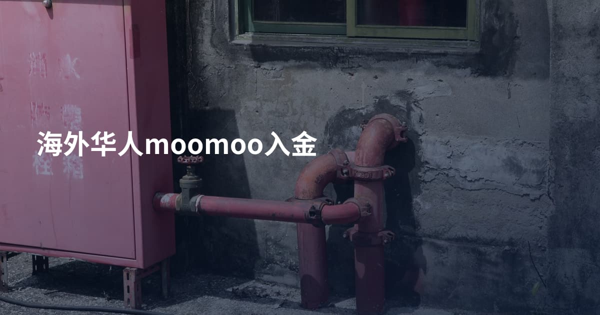 海外华人moomoo入金
