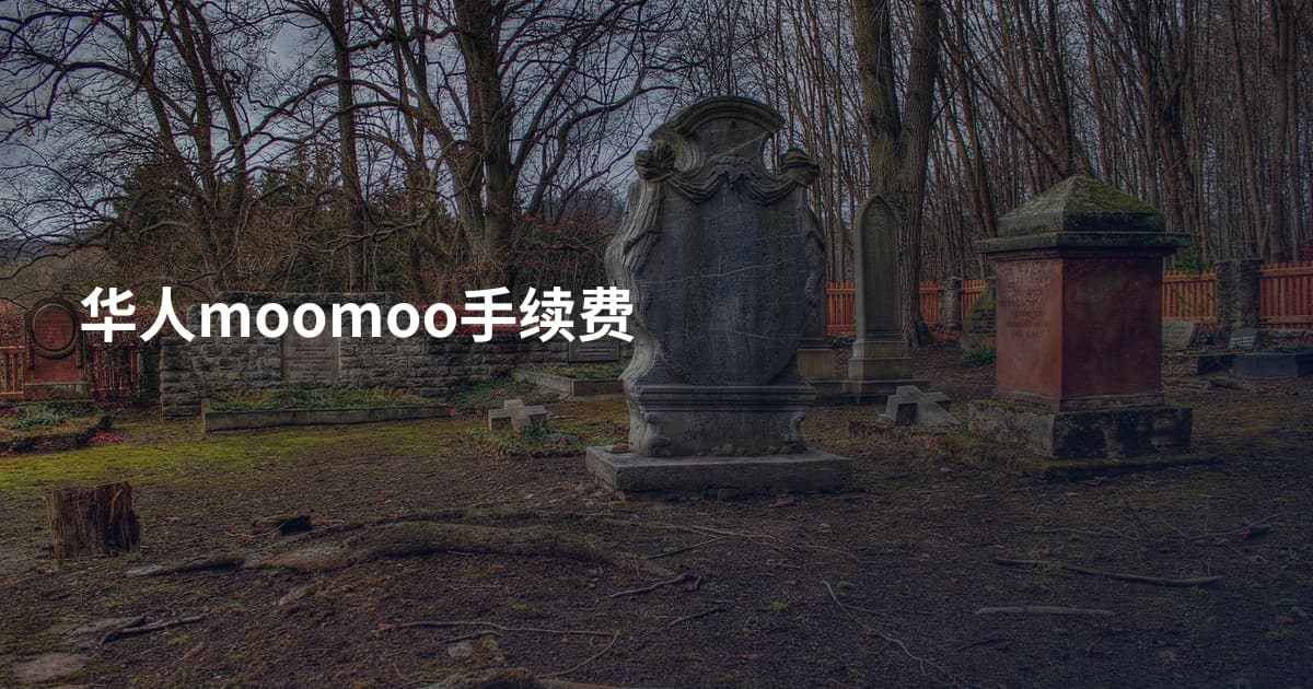 华人moomoo手续费