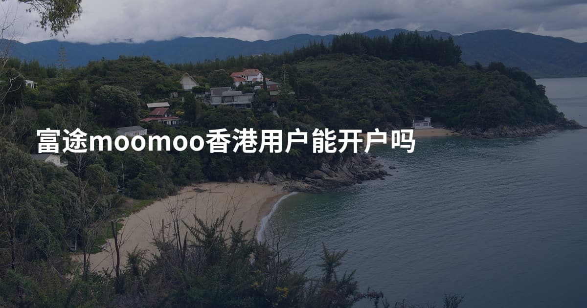 富途moomoo香港用户能开户吗