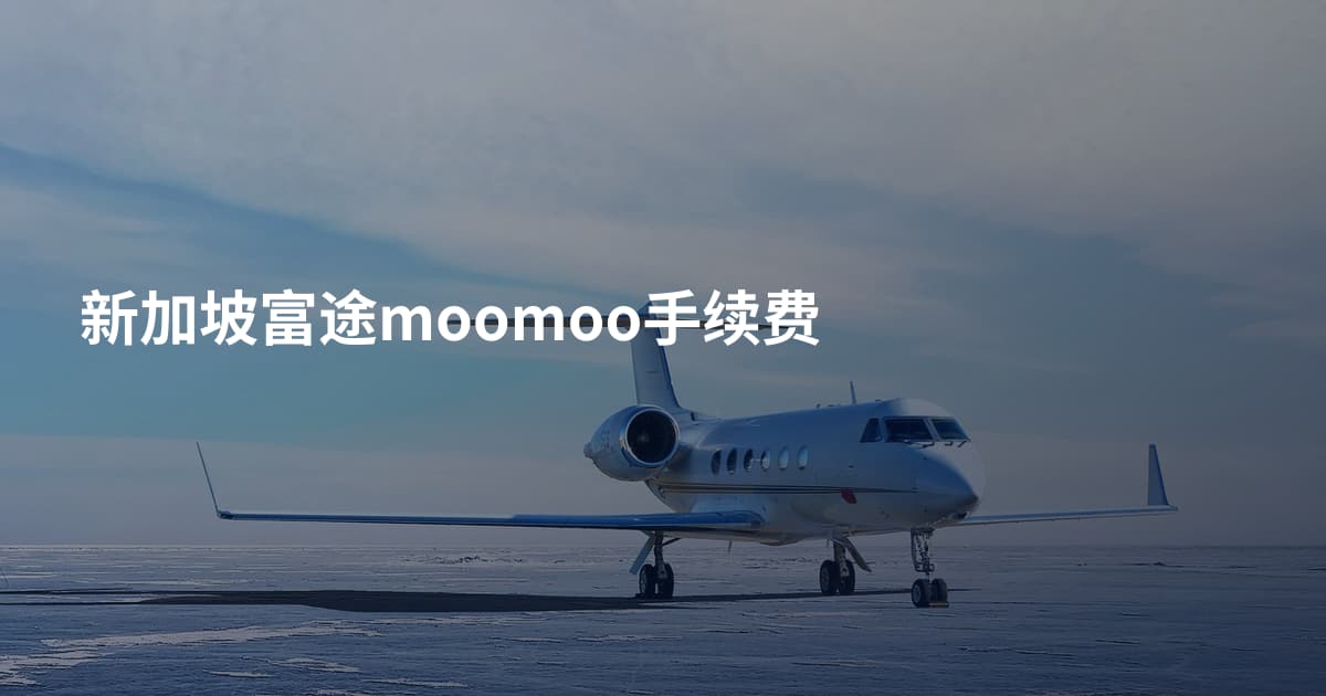 新加坡富途moomoo手续费