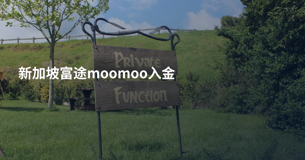 新加坡富途moomoo入金