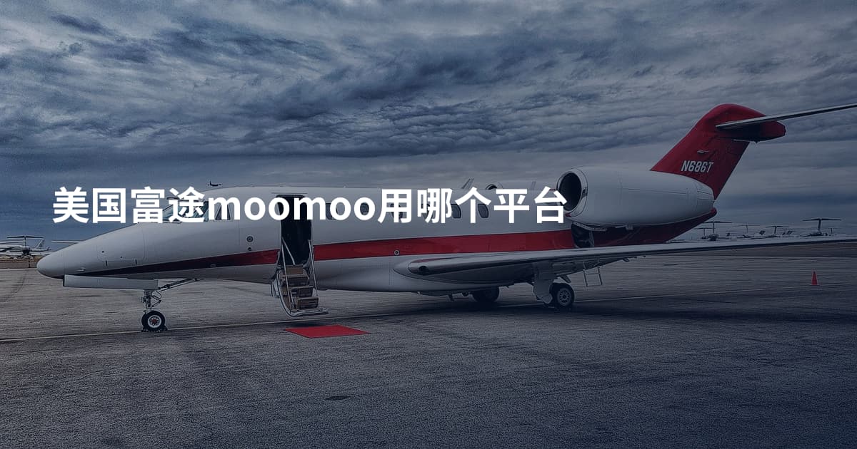 美国富途moomoo用哪个平台