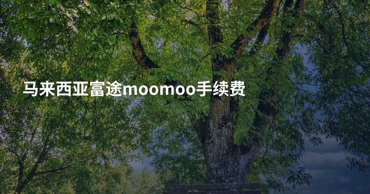 马来西亚富途moomoo手续费